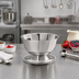 Thumbnail image #2 for Vollrath Paneled Stainless Steel Sherbet Bowl with Gadroon Base, 16 oz.
