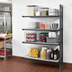 Thumbnail image #2 for Cambro Camshelving® Basics Plus 4-Tier Solid Polymer Add-On Unit, 24