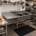 Thumbnail image #2 for John Boos Pro-Bowl 2-Compartment Sink with 30-Inch Left Drainboard, 14-Gauge Stainless Steel