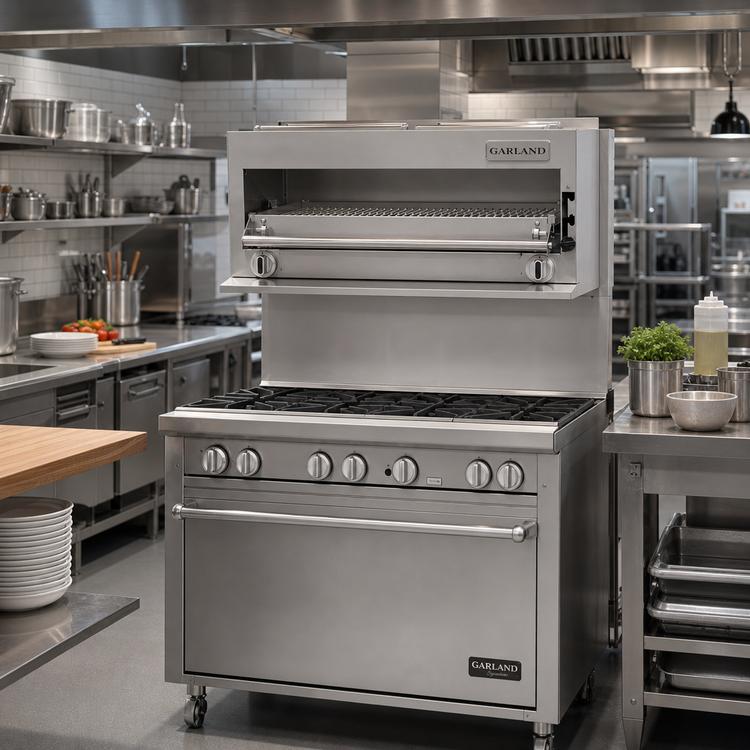 Product image #2 for Garland Signature G-Series Infrared Gas Salamander Broiler, Range Mount, 35-1/2 Inches Wide, for G36 Range
