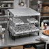 Thumbnail image #2 for Hatco Glo-Ray Countertop Pass-Thru Pizza Warmer with Double Slant Shelves, 36
