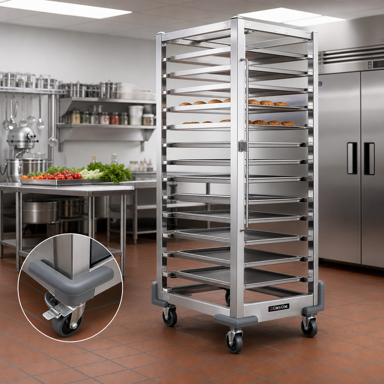 Product image #2 for Cres Cor Corner Bumpers for Racks with Stem Casters
