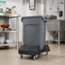 Thumbnail image #3 for Rubbermaid Commercial Products Slim Jim Trash Can Dolly Trolley for 16- and 23-Gallon Containers