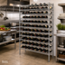 Thumbnail image #2 for Quantum Commercial Wire Wine Cradle Shelving Unit, 48