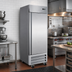 Thumbnail image #2 for Serv-Ware 19 Cu. Ft. 1 Door Reach-In Refrigerator, Bottom-Mounted, Stainless Steel