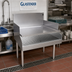 Thumbnail image #2 for Glastender Free-Standing Recessed Stainless Steel Drainboard, 30