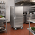 Thumbnail image #2 for Enclosed 3/4-Height Non-Insulated Stainless Steel Pan Transport Cabinet with 11 Universal Tray Slides