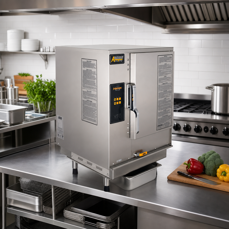 Product image #2 for AccuTemp Evolution 6-Pan Connectionless Boilerless Propane Countertop Convection Steamer
