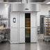 Thumbnail image #2 for Baxter OV520E2 Curved-Front Electric Rotating Double Rack Oven with Smart Touch Controls