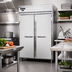 Thumbnail image #3 for Continental Refrigerator Designer Line D2FN Two-Section 50 cu. ft. Reach-In Freezer