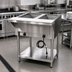 Thumbnail image #2 for Advance Tabco Triumph Supreme Electric Hot Food Table with Undershelf, 2 Wells, 120V