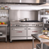 Thumbnail image #2 for Southbend Ultimate 60-Inch Gas Restaurant Range with 6 Star/Sauté Burners, 24-Inch Griddle and 2 Cabinets