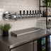 Thumbnail image #2 for Glastender Pipe Wall Draft Dispensing Tower, Wall-Mount, 8 Faucets, Glycol-Cooled, Mirror Finish