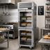 Thumbnail image #3 for Turbo Air PRO Series 26 Cu. Ft. Reach-In Heated Holding Cabinet with 2 Glass Half Doors