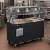 Thumbnail image #2 for Vollrath 2-Series Affordable Portable Refrigerated Cafeteria Unit with Granite Wrapper, Breath Guard, 3-Pan, Mobile
