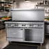 Thumbnail image #2 for Garland G Starfire Pro Series 60-Inch Gas Restaurant Range with 10 Open Burners, Standard Oven, and Storage Base