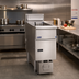 Thumbnail image #2 for Pitco Solstice Electric Fryer Prepackaged System with SoloFilter, 40-50 lb Tank, 17 kW