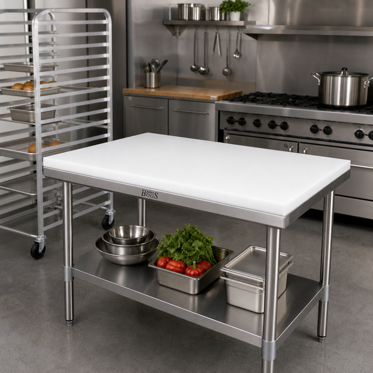 Product image #2 for John Boos 36 Inch x 30 Inch Reversible Poly Work Table Top Replacement