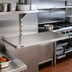 Thumbnail image #2 for Eagle Group 36 Inch x 21 Inch Solid Stainless Steel Shelf with Marine Edge