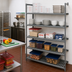 Thumbnail image #2 for Cambro Camshelving Basics Plus 5-Tier Vented Add-On Polymer Shelving Unit, 24