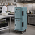 Thumbnail image #3 for Cambro Ultra Camcart Heated Replacement Retrofit Top Door for UPCH800 Food Pan Carrier, 110V, Slate Blue