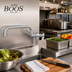 Thumbnail image #2 for John Boos Lead-Free Add-On Faucet with 14-Inch Swing Spout