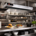 Thumbnail image #2 for Hatco Glo-Ray Lighted Dual Infra-Black Strip Heater, 54-Inch Wide, Aluminum, 6-Inch Spacer