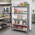 Thumbnail image #2 for Cambro Camshelving Elements XTRA 5-Tier Stationary Vented Starter Polymer Shelving Unit, 18 x 60 x 72 Inches