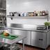 Thumbnail image #2 for Eagle Group 84-Inch Wall-Mounted Shelf, 12-Inch Deep, 14 Gauge 304 Stainless Steel