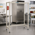 Thumbnail image #2 for MetroMax 24 x 60 Inch Taupe Epoxy 3-Sided Storage Frame for MetroMax i, 4, and Q Shelving