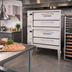 Thumbnail image #2 for Bakers Pride Super Deck Series Triple Deck Gas Pizza Deck Oven, 45