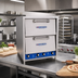 Thumbnail image #3 for Bakers Pride HearthBake Series Countertop Electric Two-Deck Hearth Oven