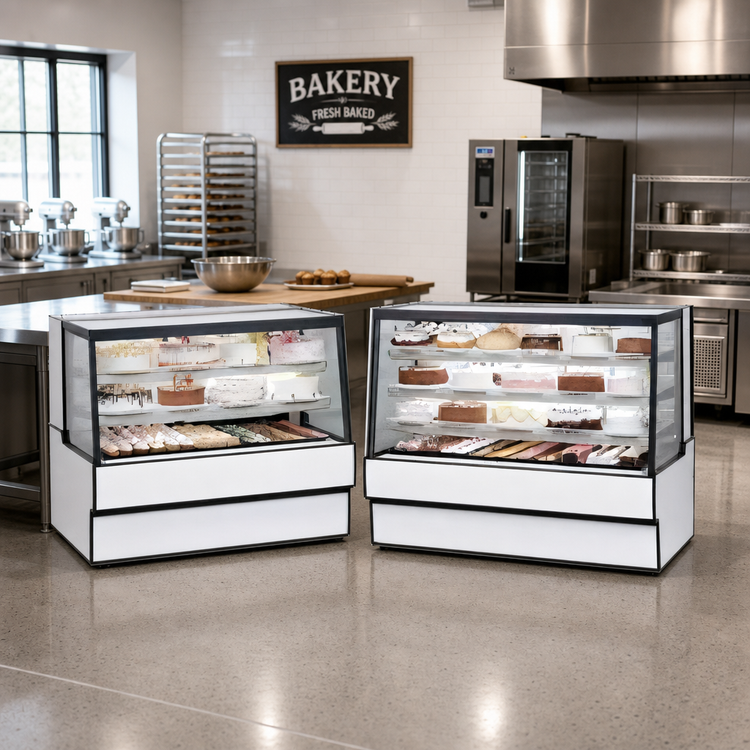 Product image #2 for Federal Industries High Volume Series Straight Glass Refrigerated Bakery Display Case, 36-1/8 Inch Wide, 42 Inch High