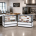 Thumbnail image #2 for Federal Industries High Volume Series Straight Glass Refrigerated Bakery Display Case, 36-1/8 Inch Wide, 42 Inch High