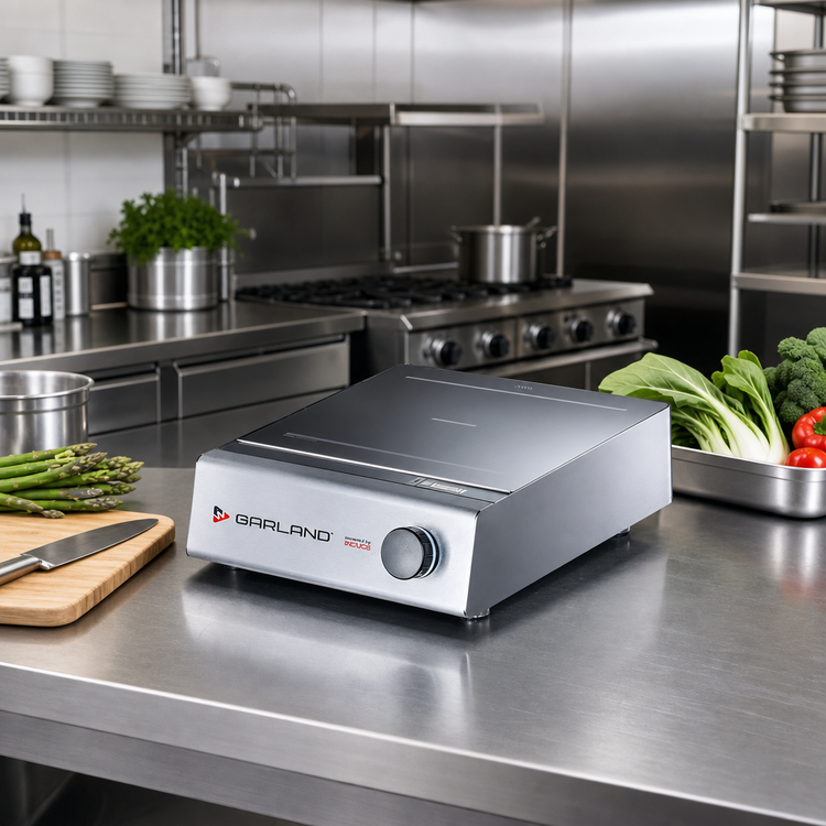 Product image #2 for Garland Instinct Induction Countertop Single Hob Commercial Cooktop, 1 Burner, 3.5 kW
