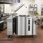 Thumbnail image #2 for Crown GLT-20 20 Gallon Gas Tilting Steam Kettle