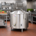 Thumbnail image #2 for Legion Low-Rim 20-Gallon Stationary Direct Steam Kettle