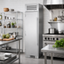 Thumbnail image #2 for True Residential 24-Inch One-Section Upright Reach-In Refrigerator with Solid Hinged Door, Stainless Steel, Self-Contained, 115V