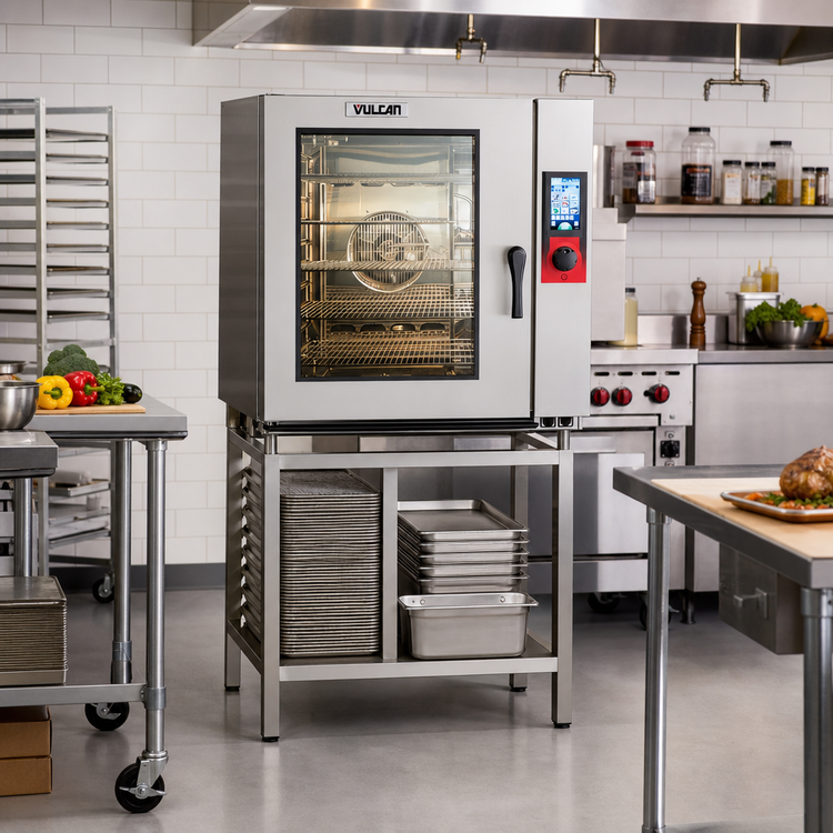 Product image #2 for Vulcan TCM Series 10-Level Half-Size Boilerless Gas Combi Oven