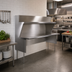 Thumbnail image #2 for La Rosa Open Front Modular Equipment Enclosure, 78 x 26.5 x 36 Inches, 304 Stainless Steel