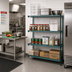 Thumbnail image #2 for Metro Super Erecta Pro 24 x 54 x 74 Inch 4-Shelf Green Polymer Shelving Add-On Unit
