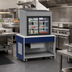 Thumbnail image #2 for Atlas Metal INFPT-3 Mobile Cold Food Pass-Through Unit with Refrigerated Display Case