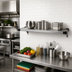 Thumbnail image #2 for Quantum 54-Inch W x 14-Inch D Solid Stainless Steel Shelf