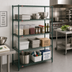 Thumbnail image #3 for Metro Super Erecta Super Adjustable Stationary 4-Shelf Starter Wire Shelving Unit, 30 x 21 x 63 Inches, Metroseal 3 Green Epoxy Finish