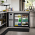Thumbnail image #2 for Continental Refrigerator BB50SNSSSGDPT 50 Inch Shallow Depth Pass-Thru Back Bar Cooler with Sliding Glass Doors