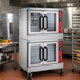 Thumbnail image #3 for Vulcan Full-Size Double-Deck Electric Convection Oven, Standard Depth, Solid State Controls