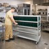 Thumbnail image #2 for New Age Mobile Flex Tray Drying Rack, 4 Tray Levels, Aluminum