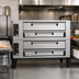 Thumbnail image #2 for Marsal SD-866 Gas Single Deck Pizza Oven with Brick Deck, 8 x 18-Inch Pie Capacity, 44 x 66-Inch Baking Chamber