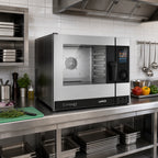 Thumbnail image #2 for Lainox Compact Naboo CVEN061R Boilerless Electric Countertop Combi Oven, 6 x 1/1 GN, Programmable Touch Screen