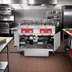 Thumbnail image #3 for Vulcan 3ER85DF 63-Inch Wide Triple-Tank Electric Floor Fryer with KleenScreen PLUS Filtration, 85 lb. Per Vat Capacity
